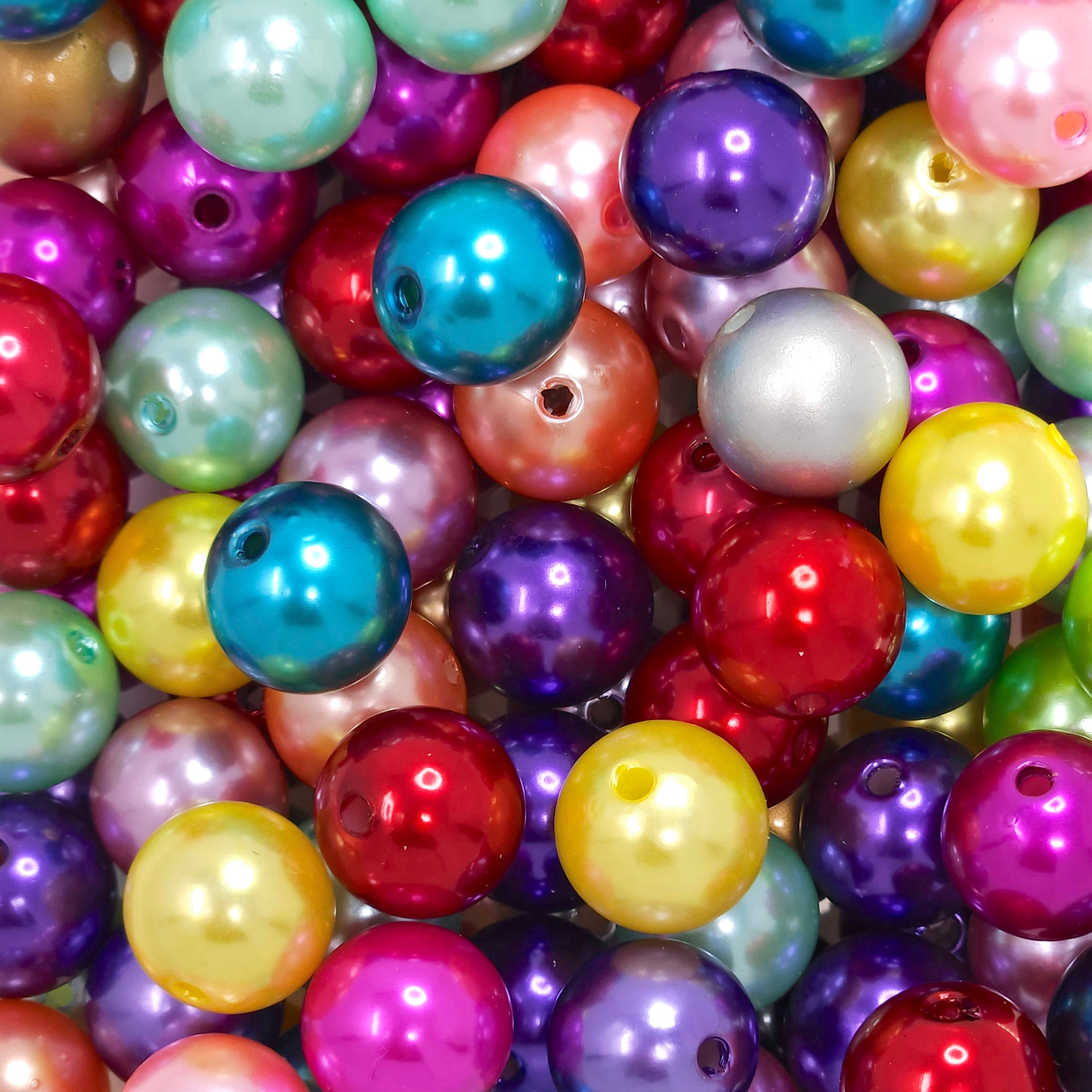 Acrylic Pearl Beads