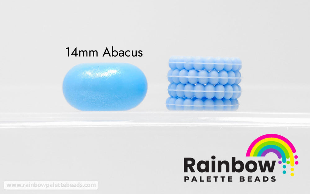 12mm Turquoise Thin Dots Silicone Spacer Beads (multipack) Beads