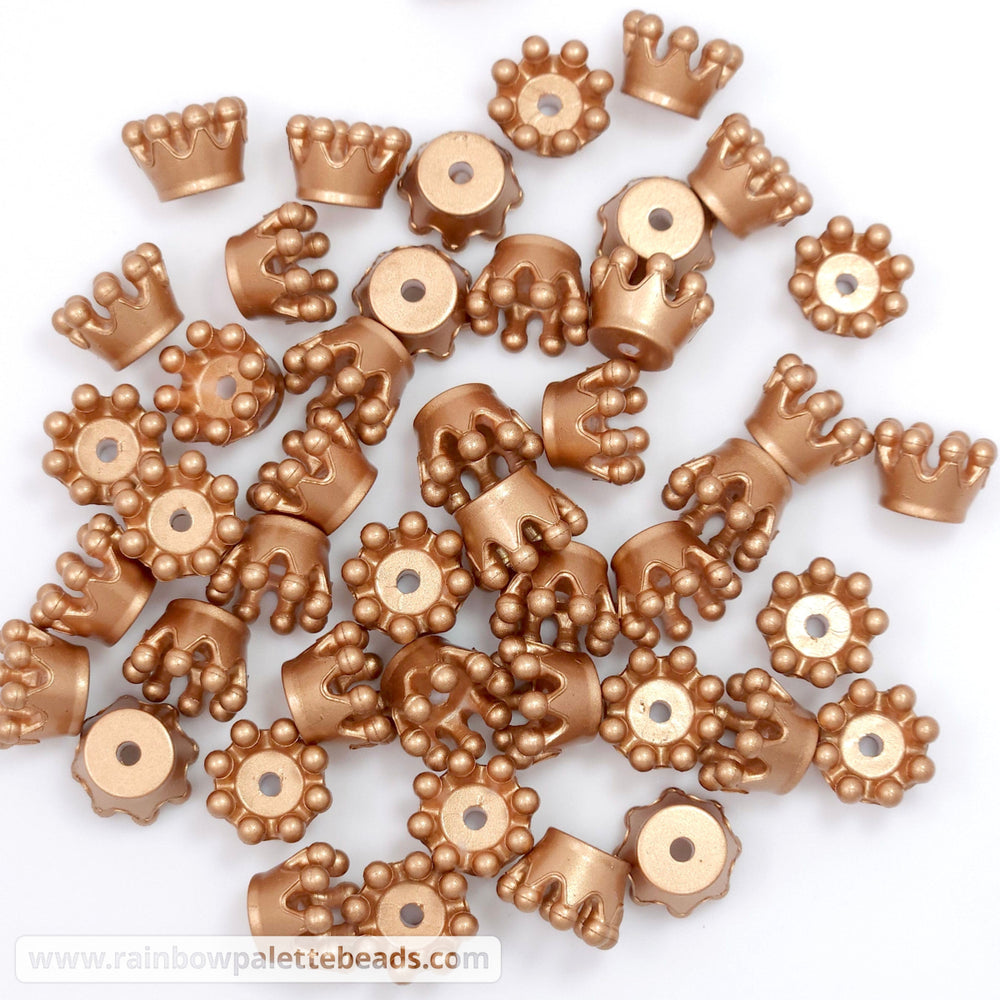 14mm 3D Crown Focal Beads Copper Beads