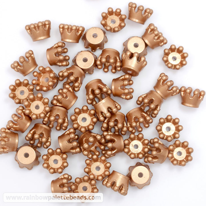 14mm 3D Crown Focal Beads Copper Beads