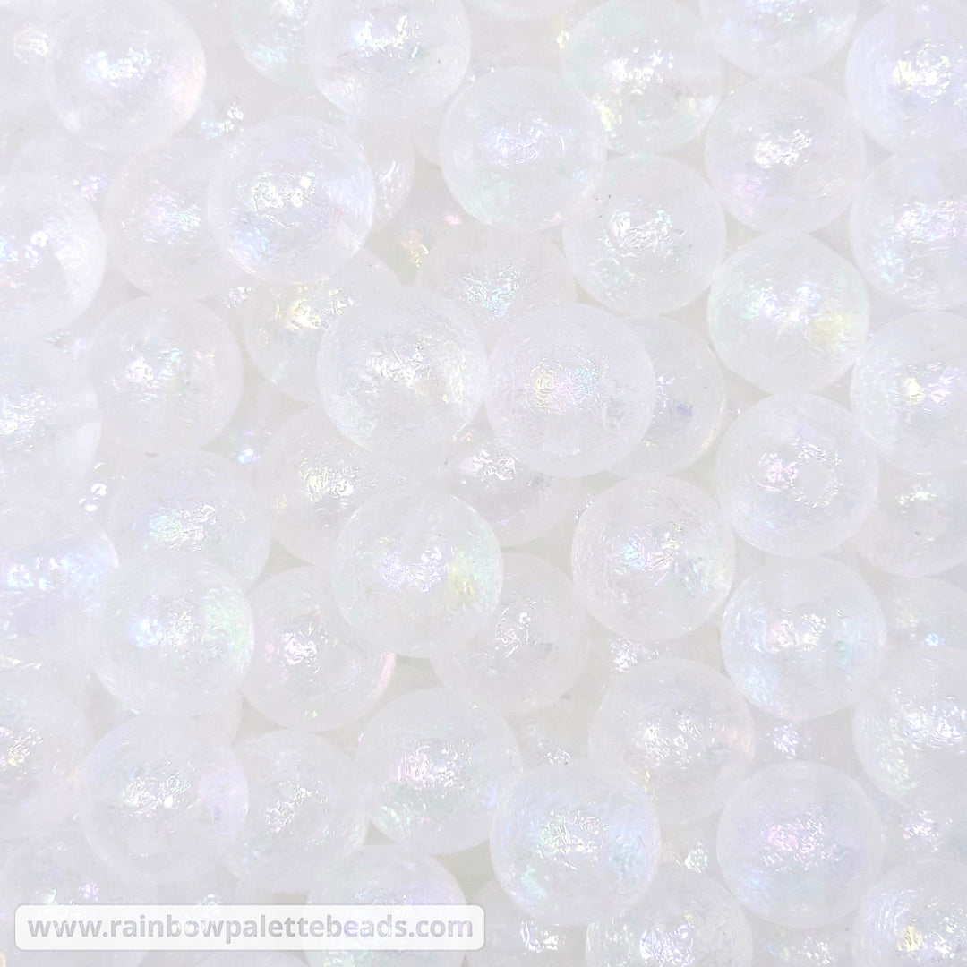 16mm AB Clear Glacier Acrylic Beads Beads