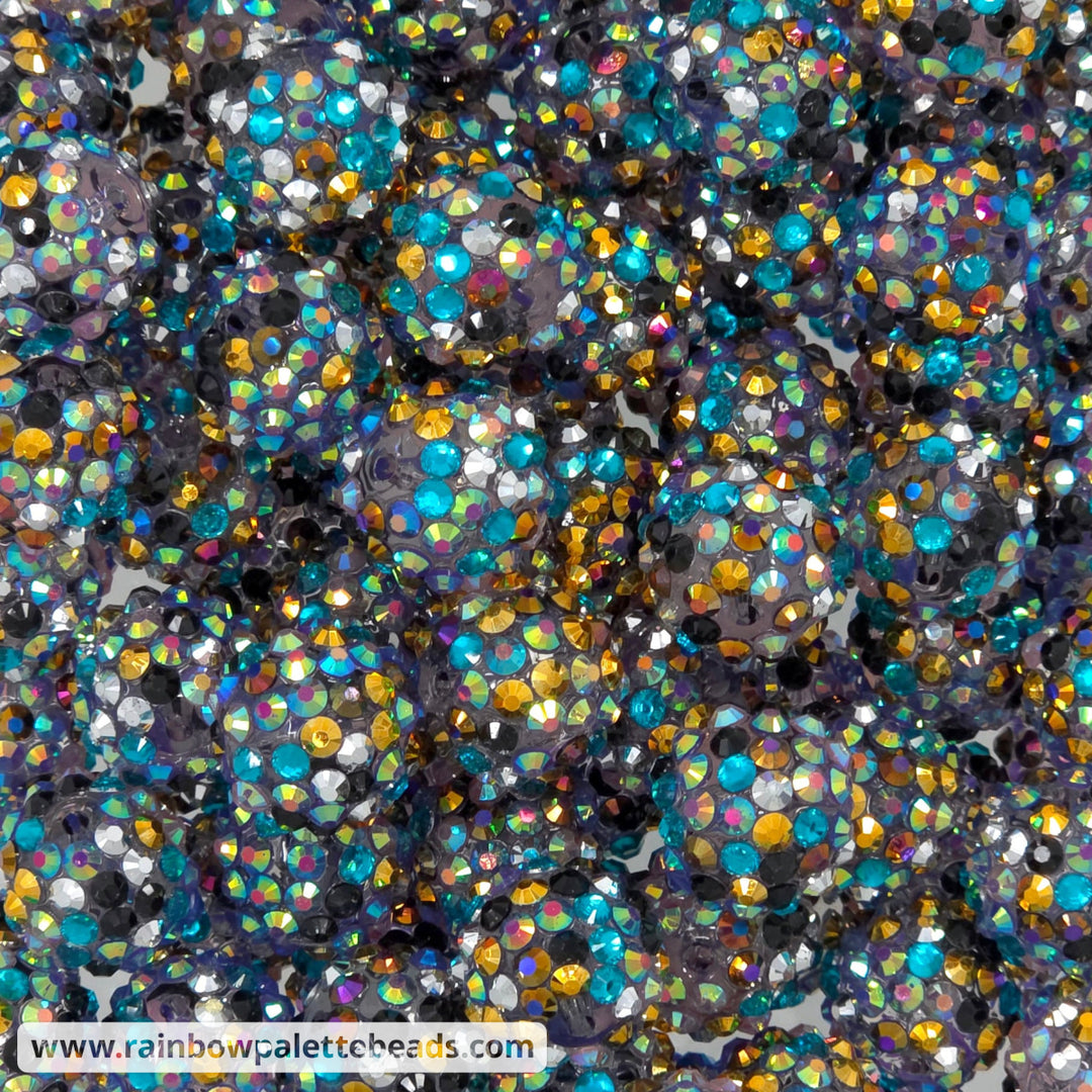 16mm AB Magic Confetti Rhinestone Beads - Beads