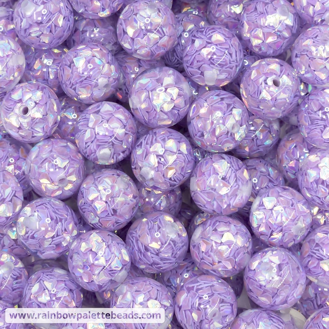 20 Mixed Color Frosted Acrylic Round Chunky Beads 16mm Smooth Ball Rubber Tone E - Foto 10