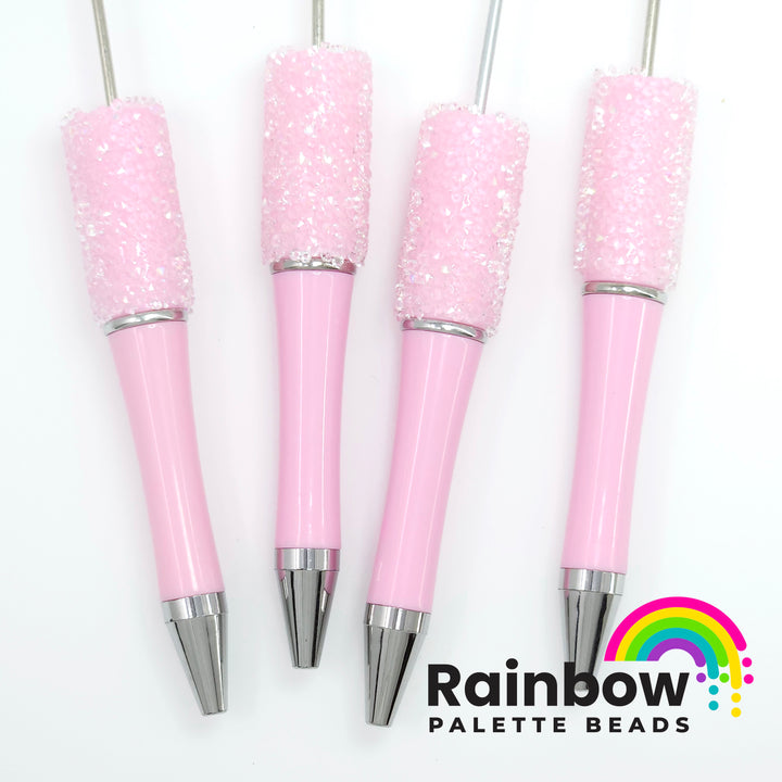 Solid Powder Pink Beadable Sugar Pen