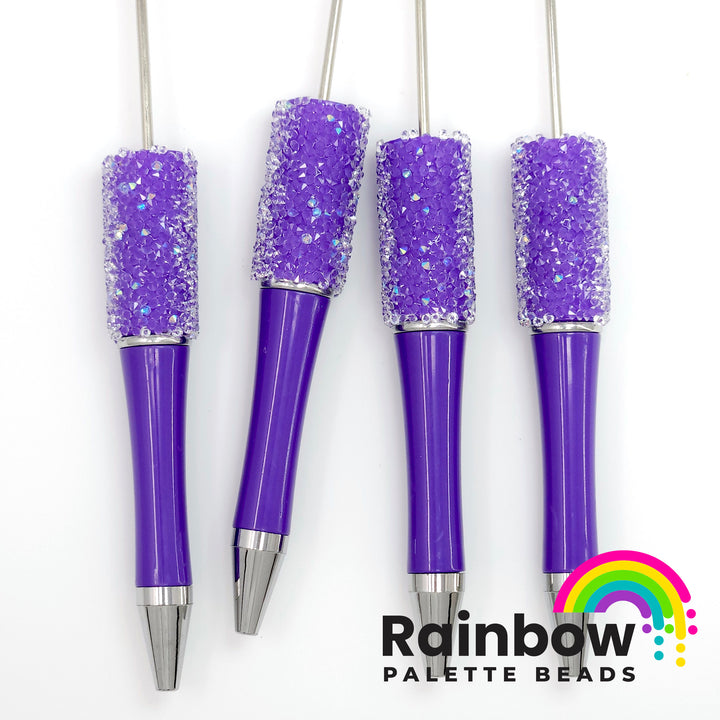 Solid Purple Beadable Sugar Pen