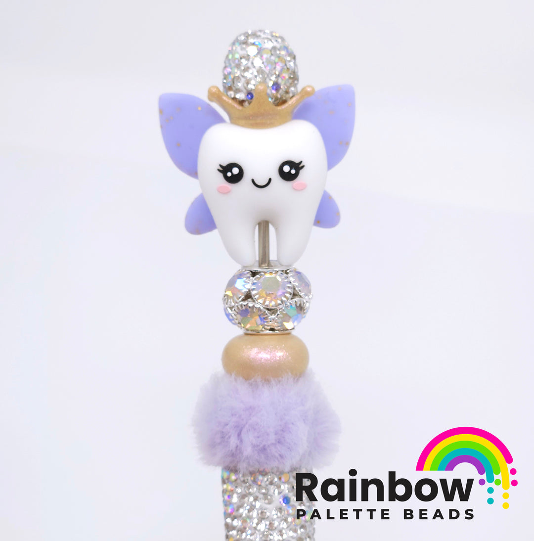 14mm Rose Gold Iridescent Inlaid Rhinestone Metal Spacer Beads