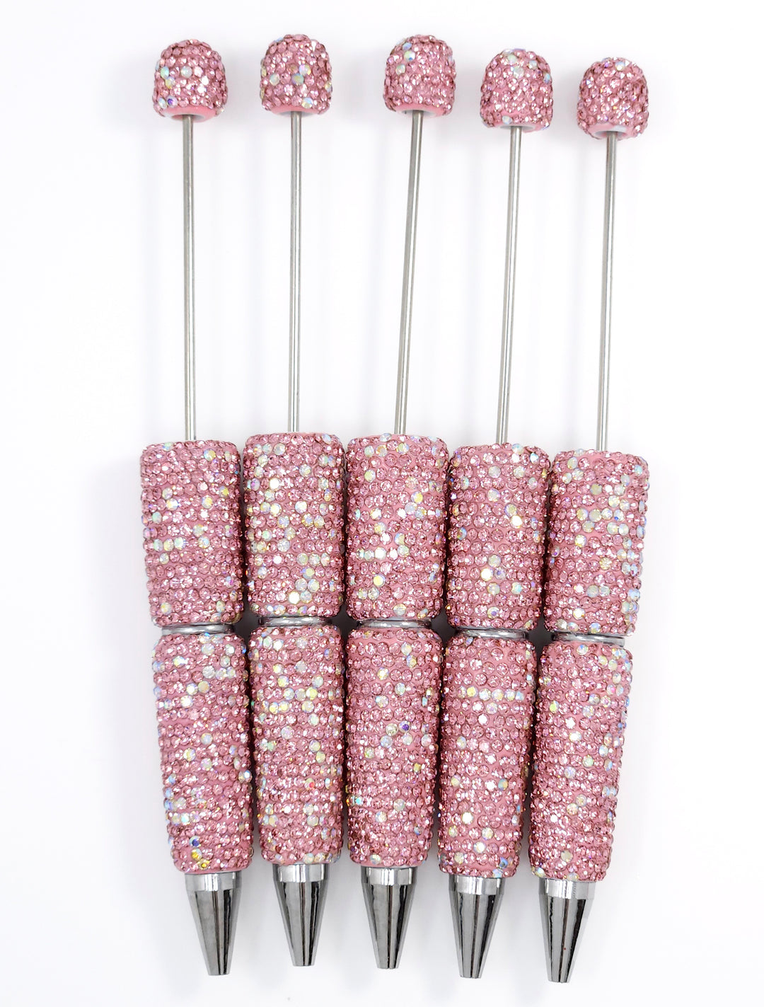 Pink Sparkle Full Rhinestone Beadable Diamond Pen