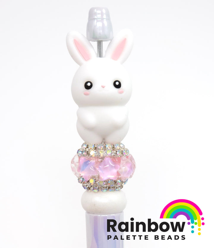 20mm Assorted Color Rondelle Princess Encrusted Star Rhinestone Bead Mix (10 beads)