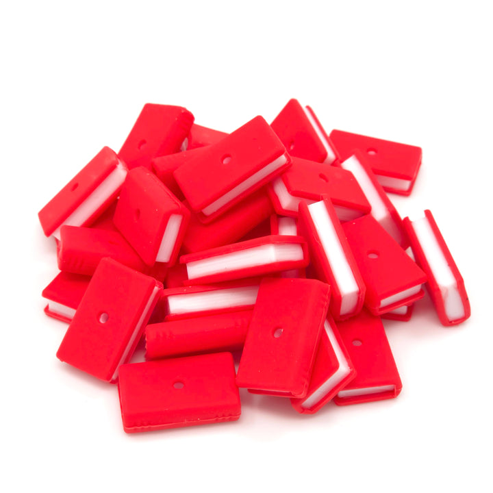 3D Book Silicone Focal Beads (Two Busy Babies Exclusive)
