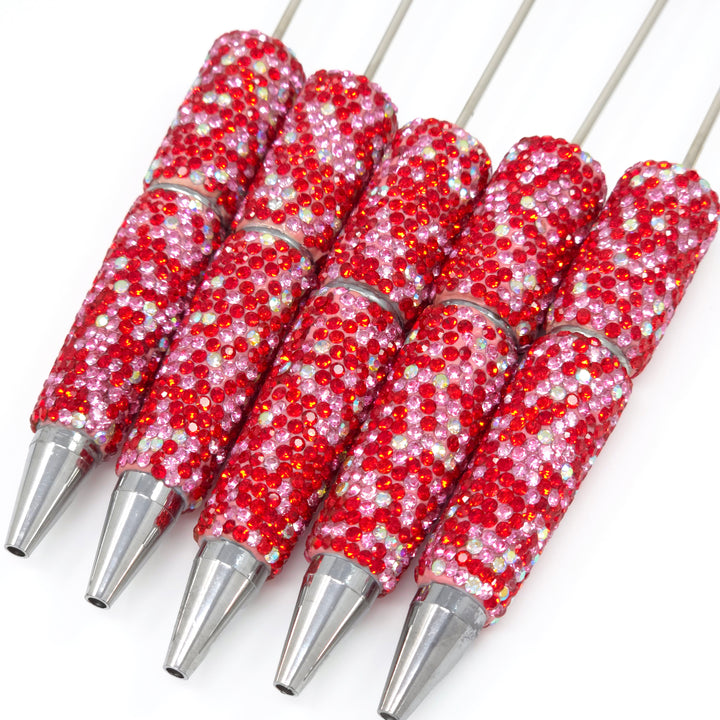 Valentine's Day Confetti Crystal Full Rhinestone Beadable Diamond Pen