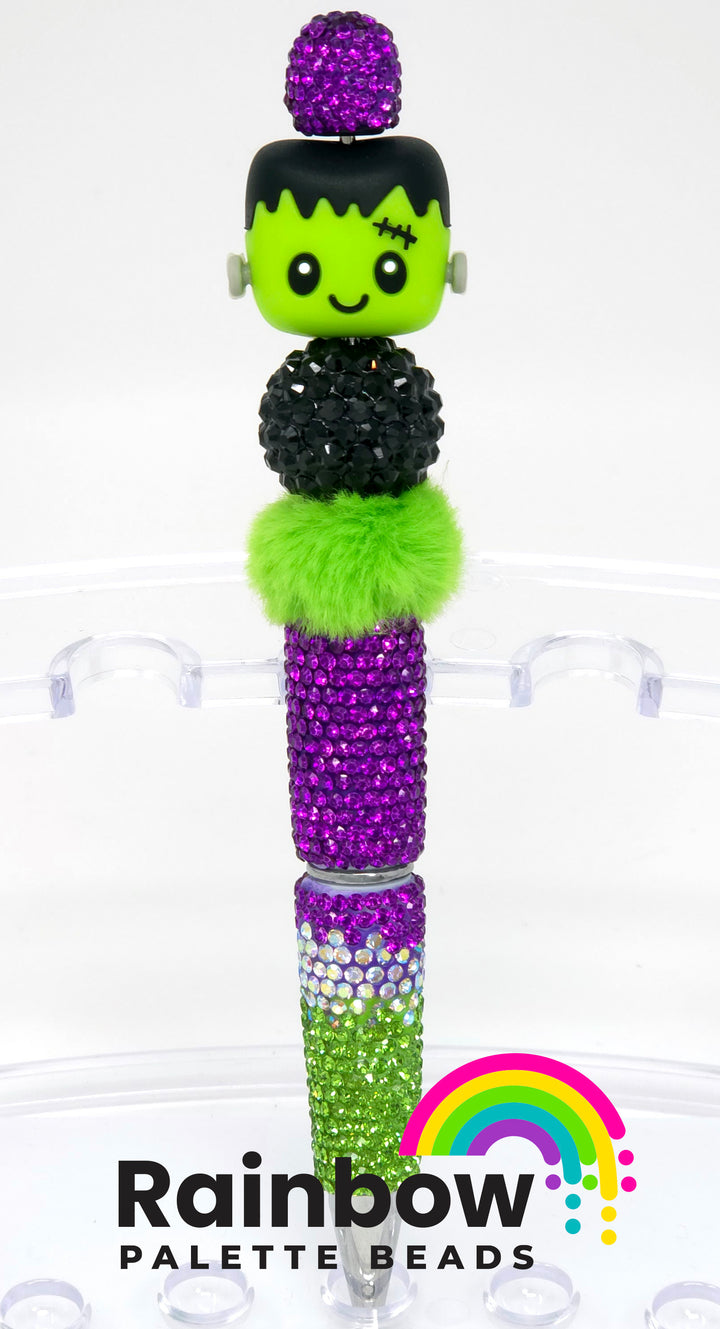 3D Cute Frankenstein's Monster (Little Frankie) Exclusive Silicone Focal Bead