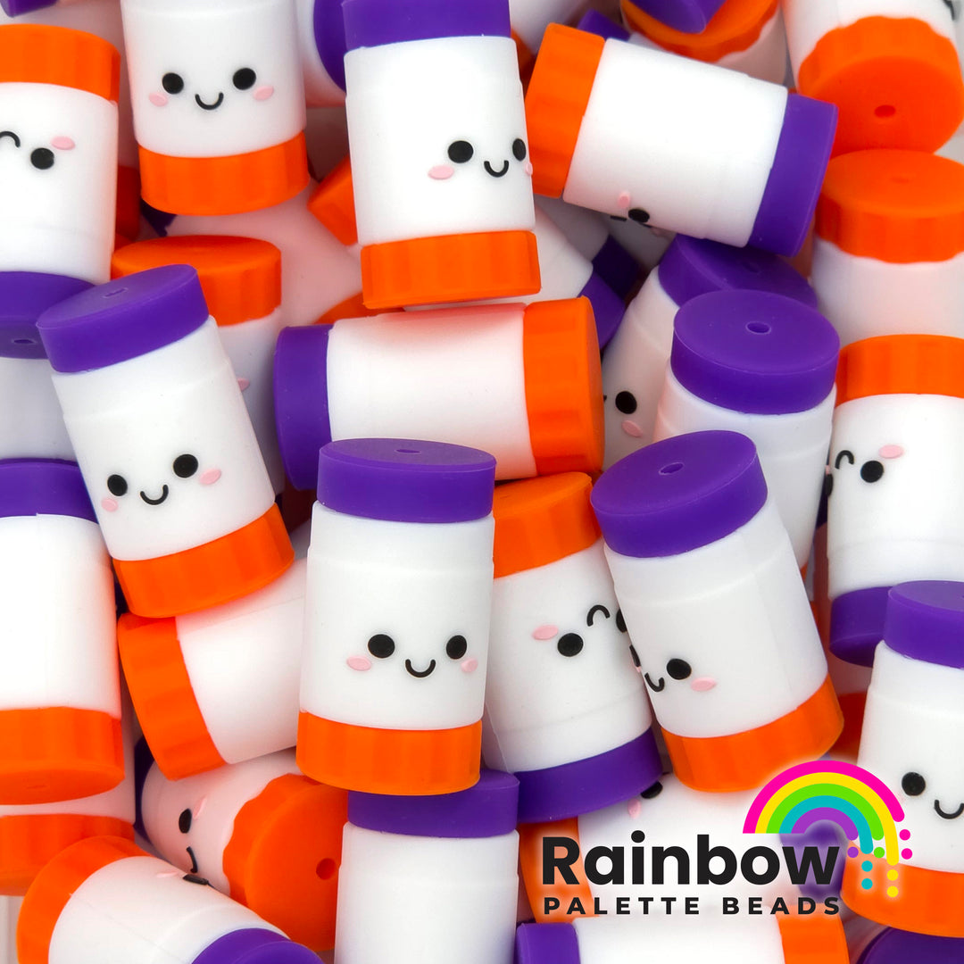 3D Cute Glue Stick Exclusive Silicone Focal Beads