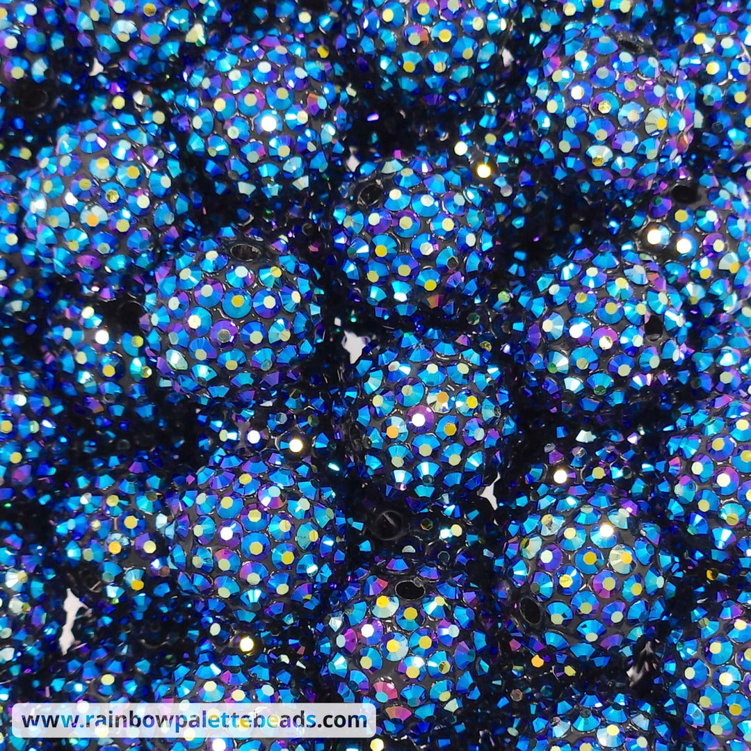 20mm AB Galaxy Rhinestone Beads Beads