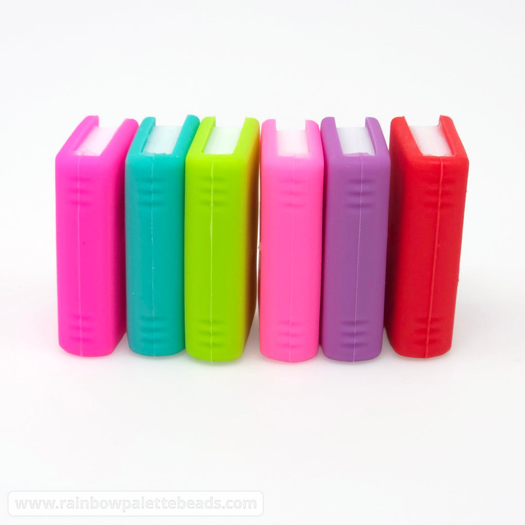 3D Book Silicone Focal Beads - Beads
