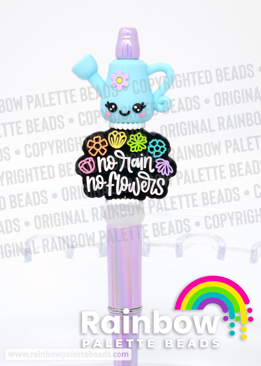 3D Cute Watering Can Exclusive Silicone Focal Beads Beads