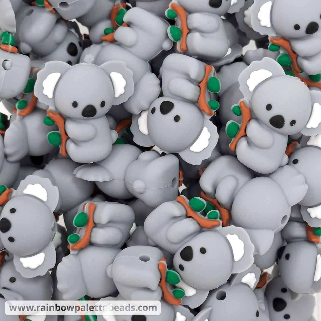 3D Koala Focal Bead Beads