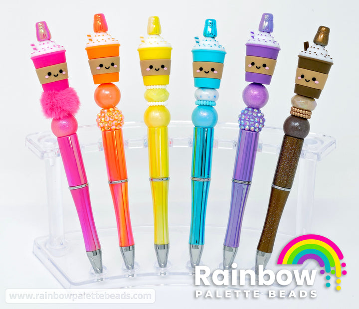 3D Multiple Color Sprinkle Drink Exclusive Silicone Focal Beads Beads