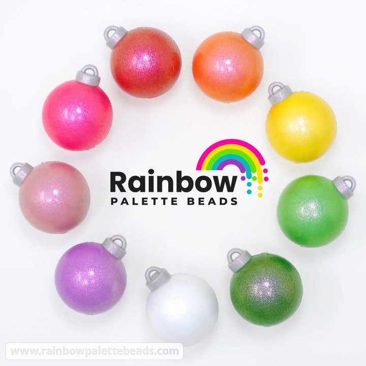 3D Opal Christmas Ornament (Bauble) Exclusive Silicone Focal Beads Beads