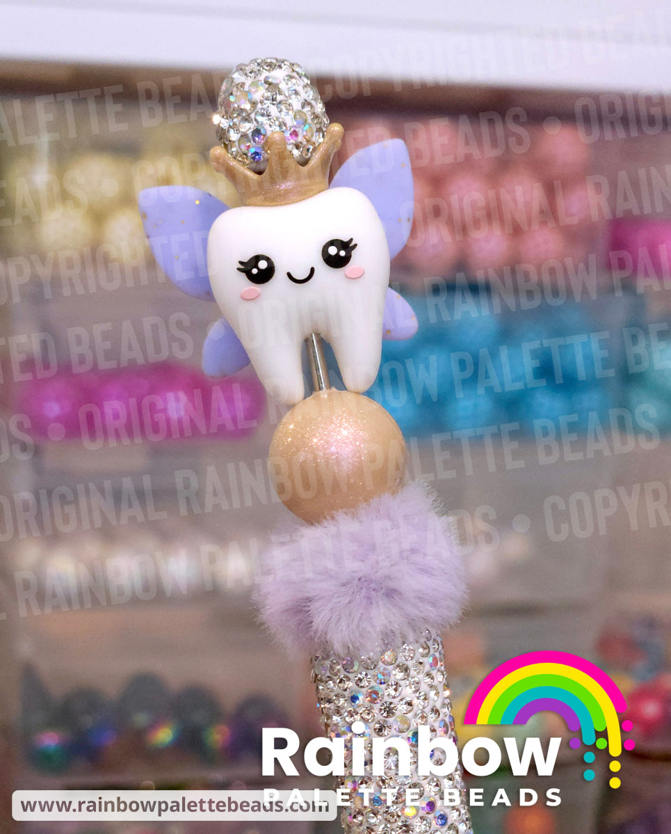 3D Tooth Fairy Exclusive Silicone Focal Beads Beads