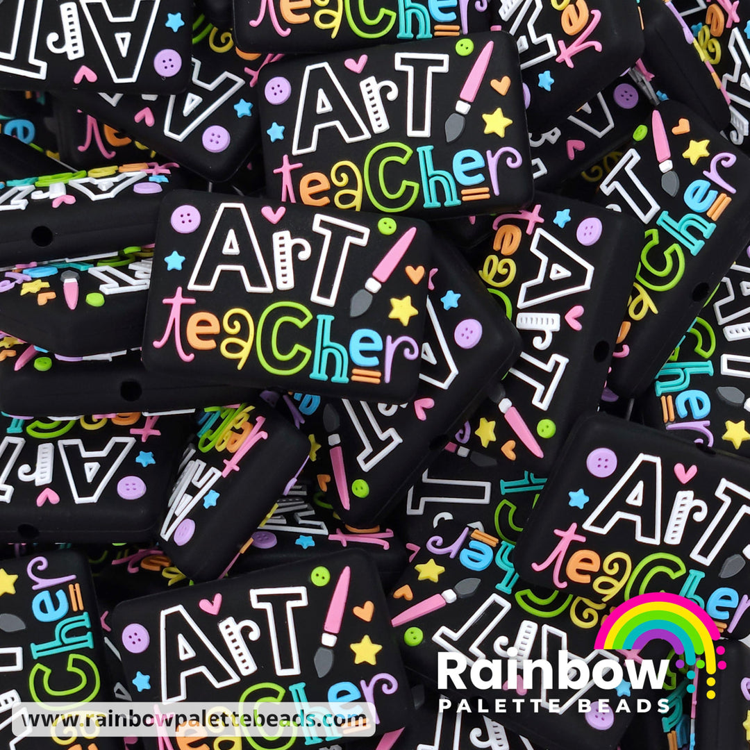 Art Teacher Exclusive Silicone Focal Bead Beads