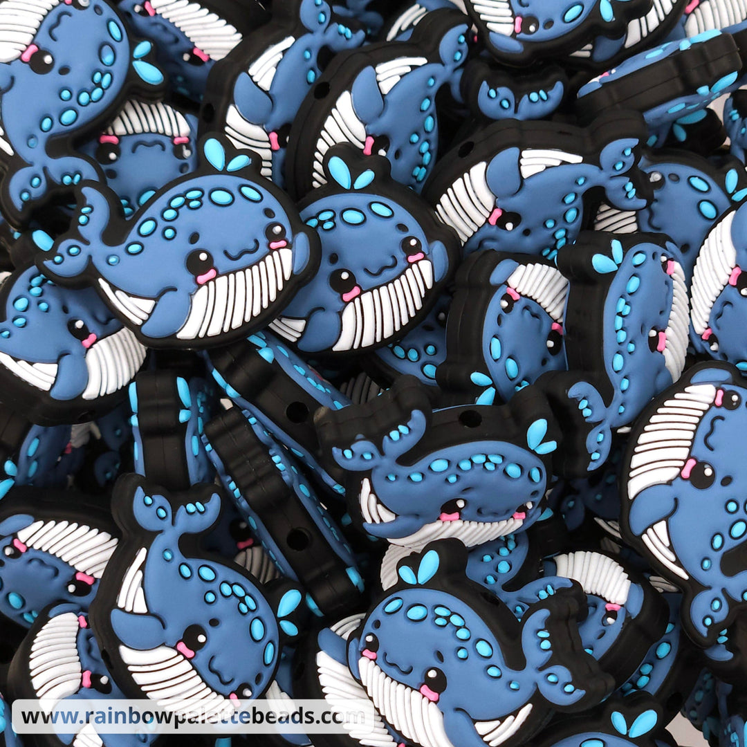 Cute Whale Focal Bead Beads
