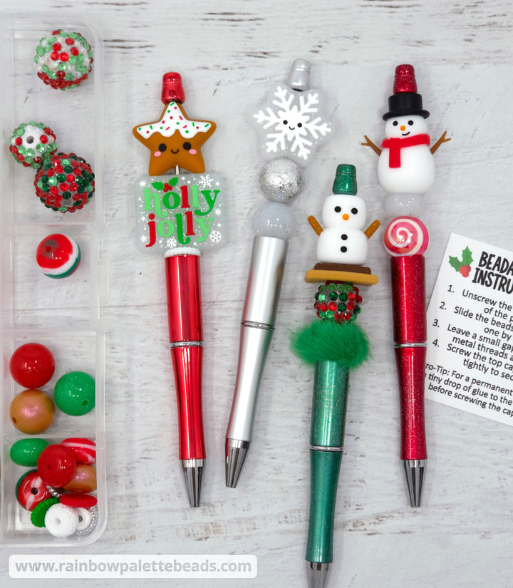 DIY Beadable Pen Christmas Craft Kit