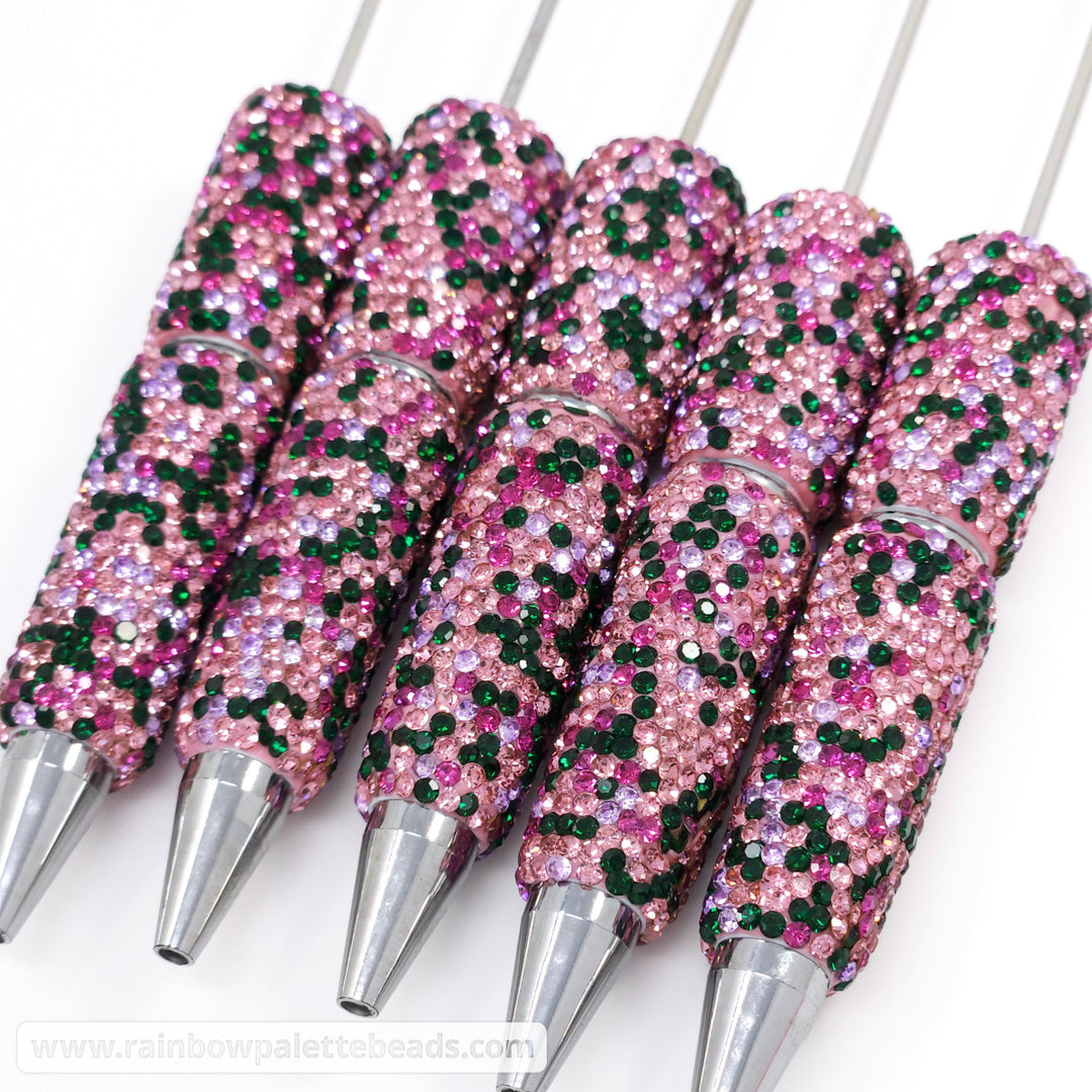 Enchanted Romance Confetti Crystal Full Rhinestone Beadable Diamond Pen