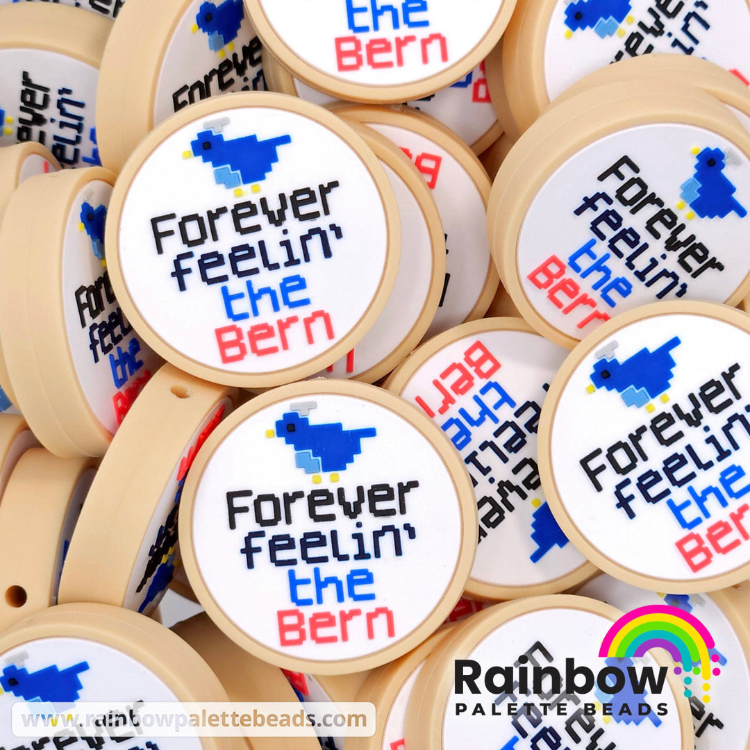 Forever Feelin’ the Bern Exclusive Silicone Focal Beads Beads