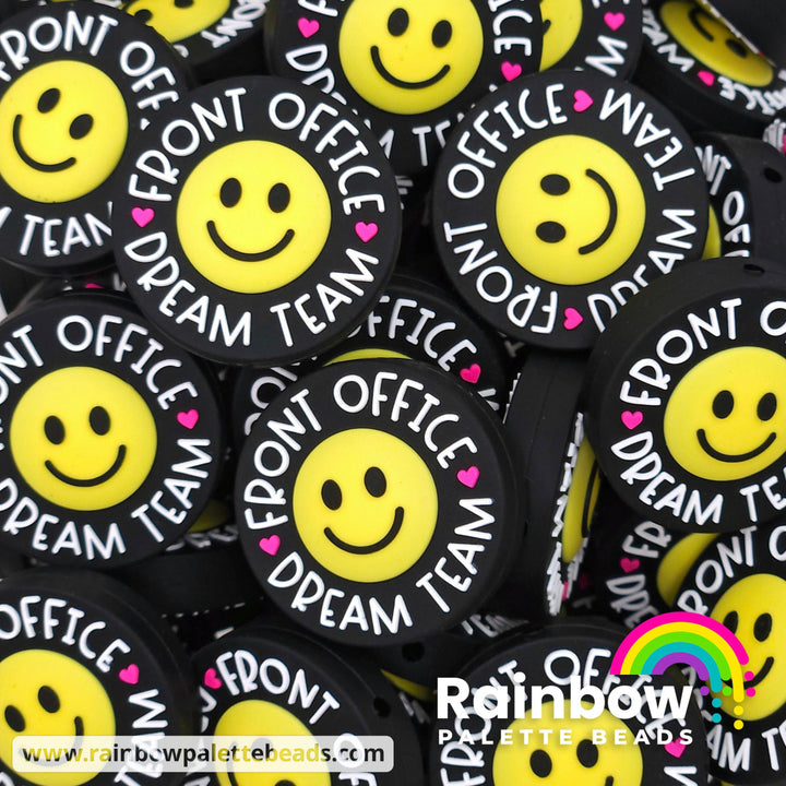 Front Office Dream Team Exclusive Silicone Focal Beads White Beads