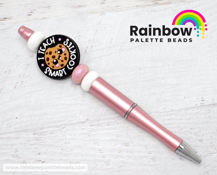 I Teach Smart Cookies Exclusive Silicone Focal Bead Beads