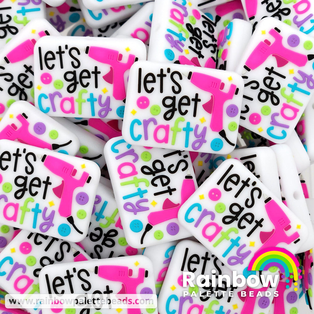 Let’s Get Crafty Exclusive Silicone Focal Bead Beads