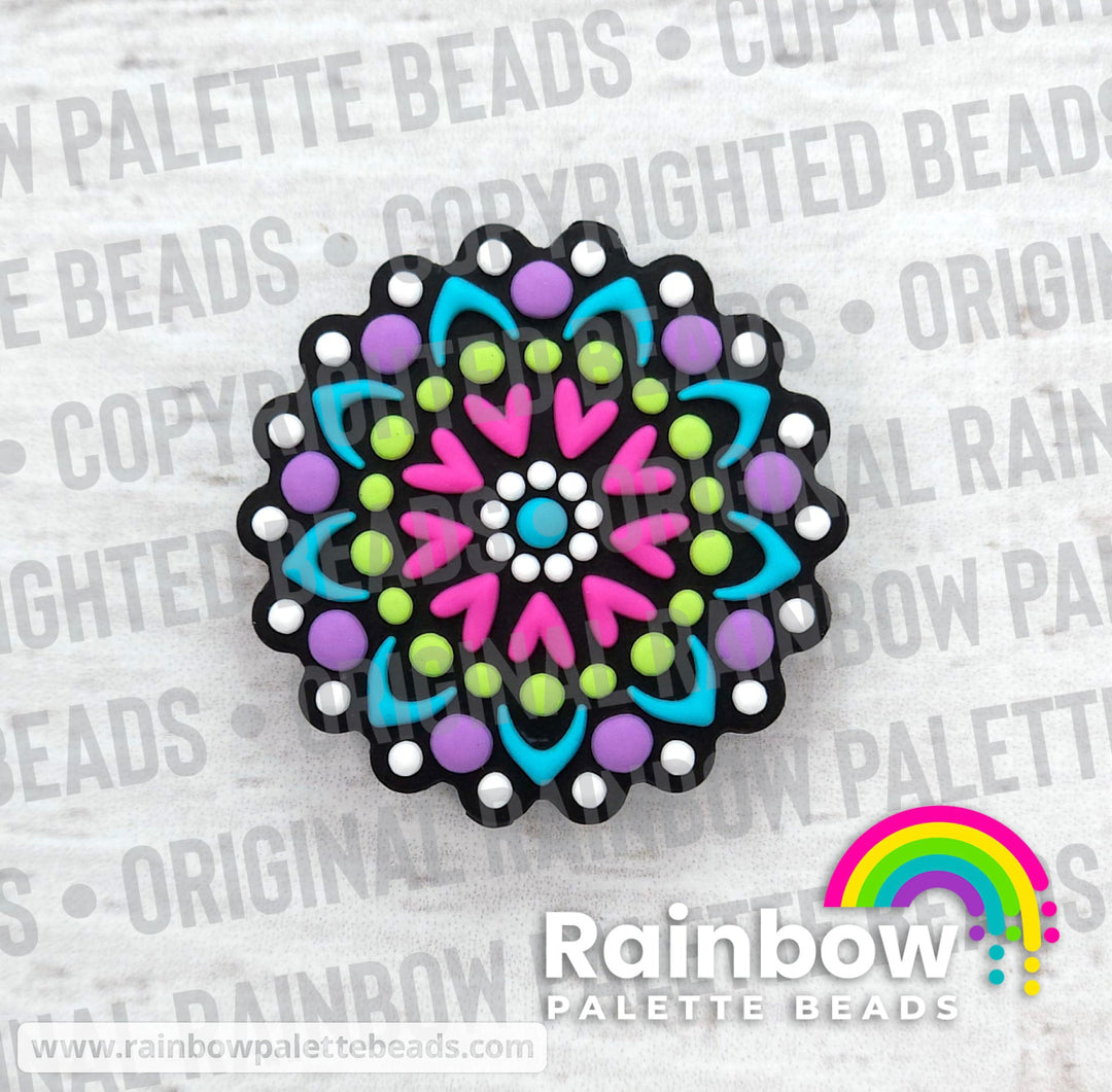 Mandala Exclusive Silicone Focal Bead Beads