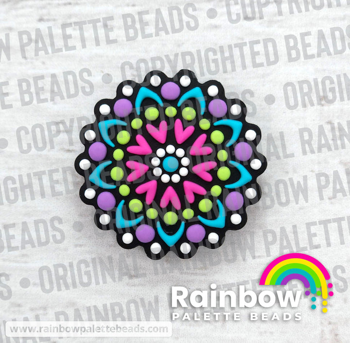 Mandala Exclusive Silicone Focal Bead Beads