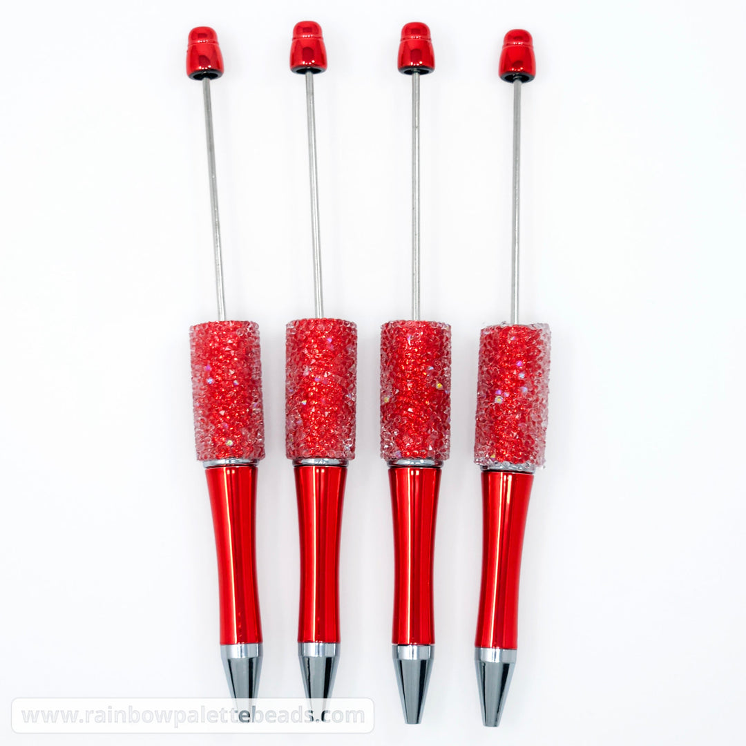 Metallic Red Beadable Sugar Pen