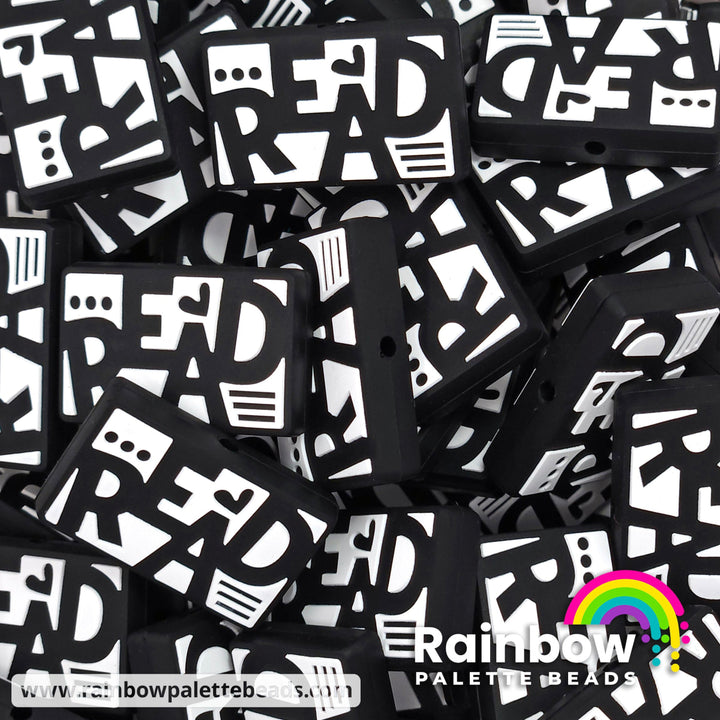 READ Exclusive Silicone Focal Bead Black Beads