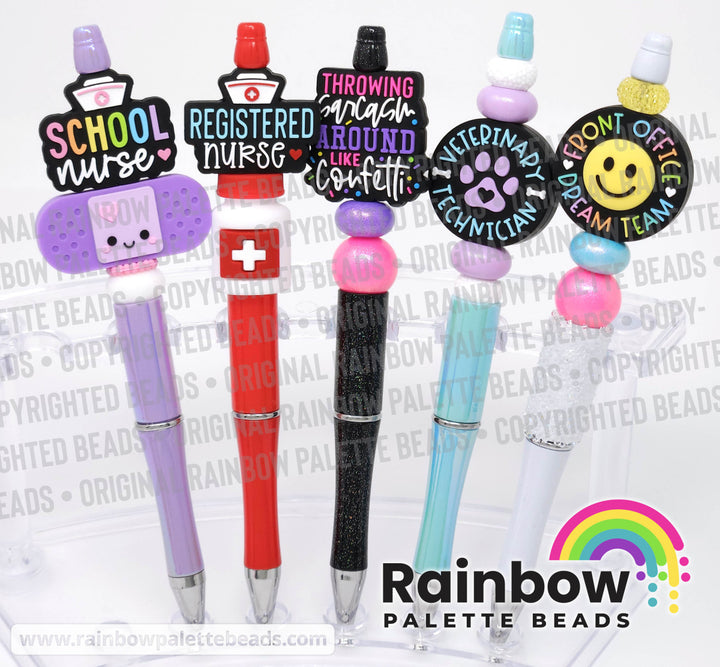 Registered Nurse Exclusive Silicone Focal Beads Beads