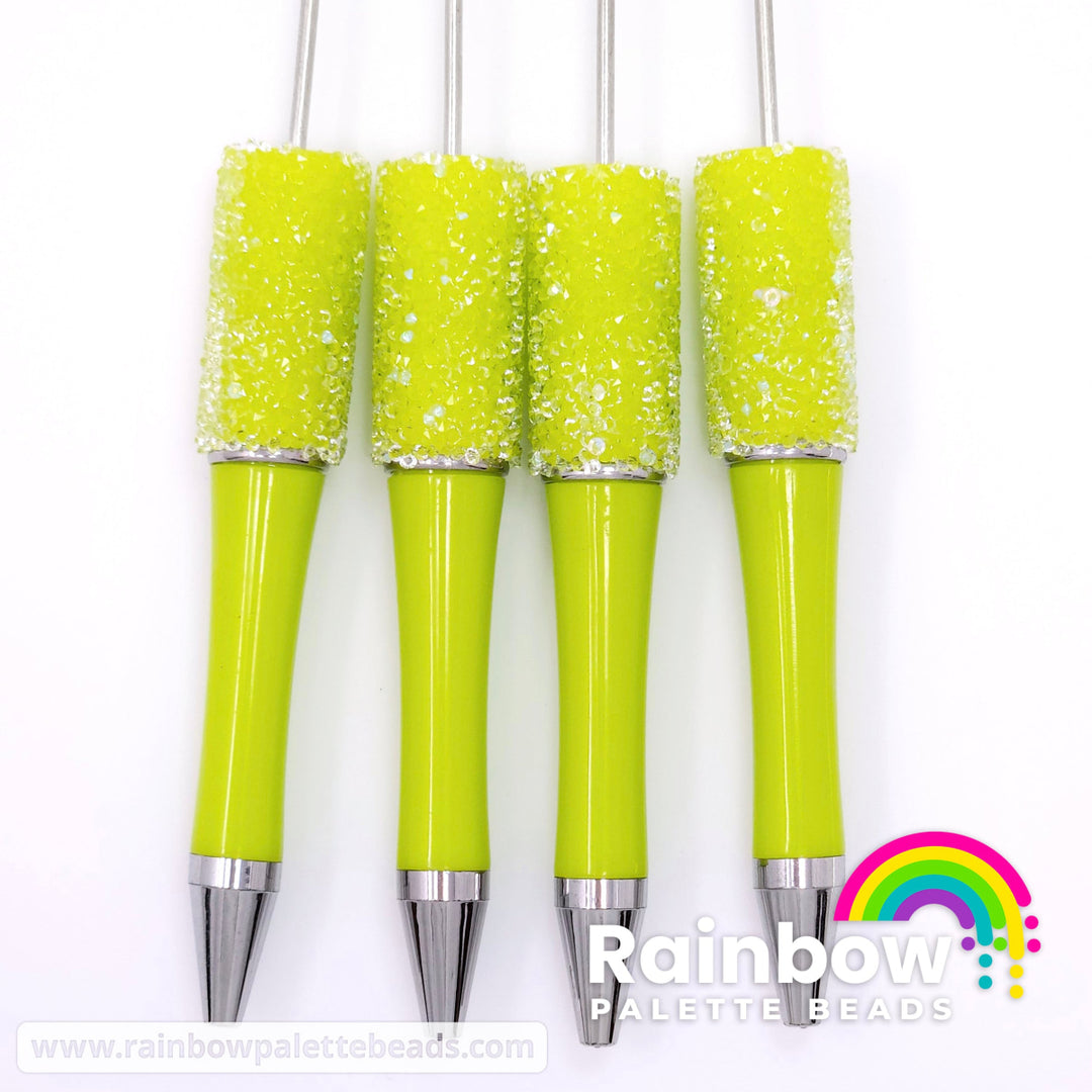Solid Lemon-Lime Beadable Sugar Pen **Discontinued**
