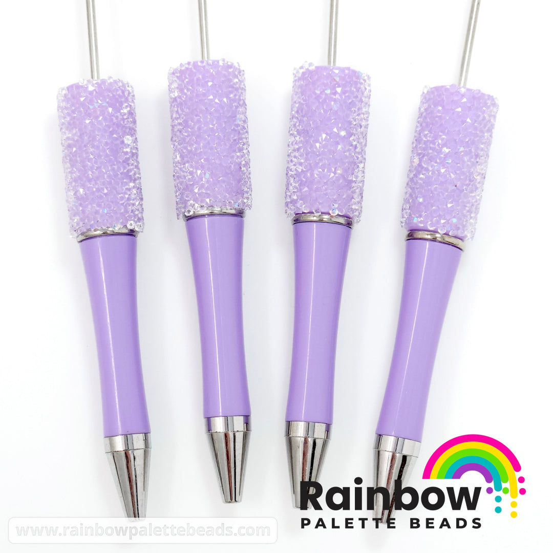 Solid Light Lavender Purple Beadable Sugar Pen