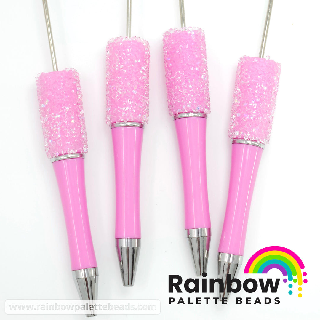 Solid Pink Beadable Sugar Pen