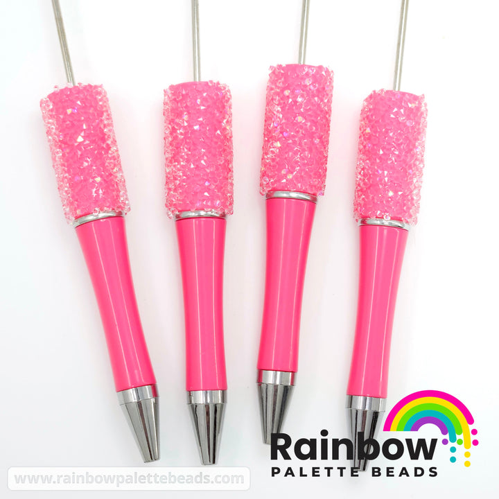 Solid Rose Beadable Sugar Pen
