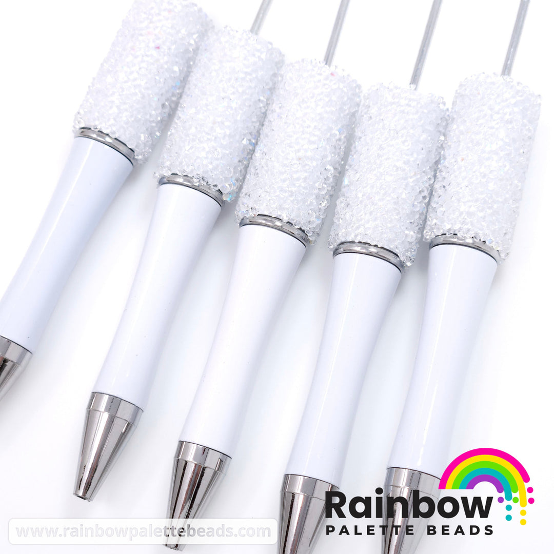 Solid White Beadable Sugar Pen