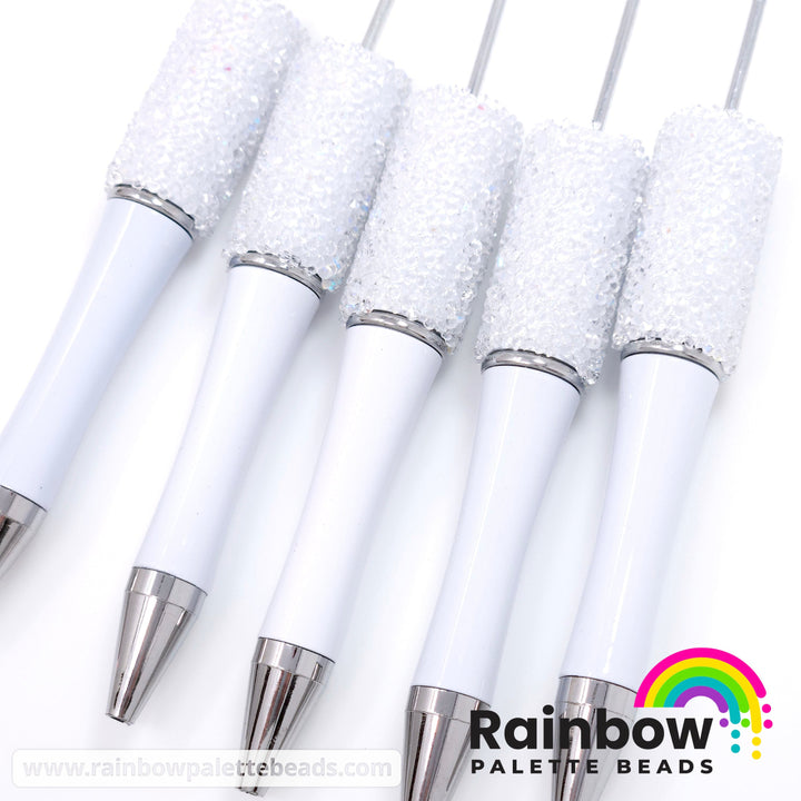 Solid White Beadable Sugar Pen