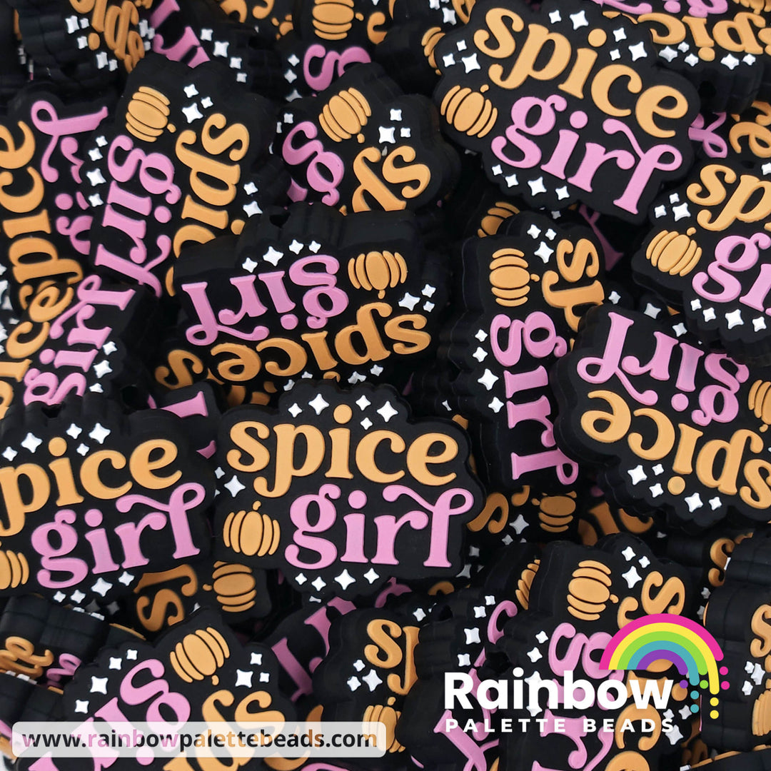 Spice Girl Exclusive Silicone Focal Bead Pink Beads