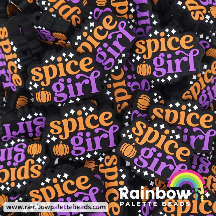 Spice Girl Exclusive Silicone Focal Bead Purple Beads